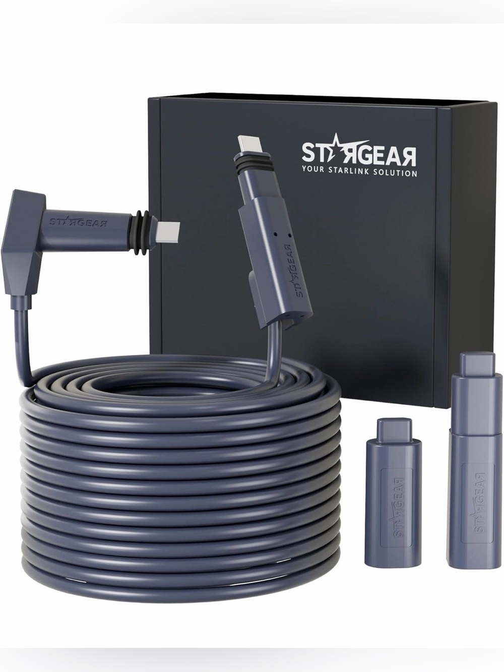 Starlink Extension Cable 150FT compatible with 2nd Gen - Gray